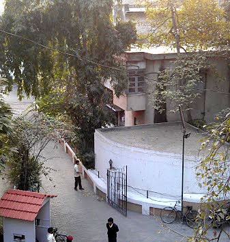 The sun rises in Pune the morning of our arrival. View from Hotel Ketan where we stayed the night till our apartment was available for move-in.